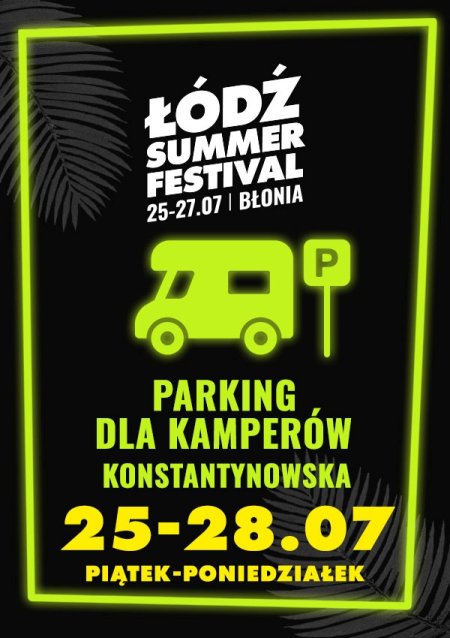 Parking Konstantynowska 115 dla Kamperów 3 dniowy 25.07.2025 - 27.07.2025
